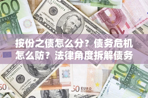 北京按份之债怎么分？债务危机怎么防？法律角度拆解债务分配与风险自保指南