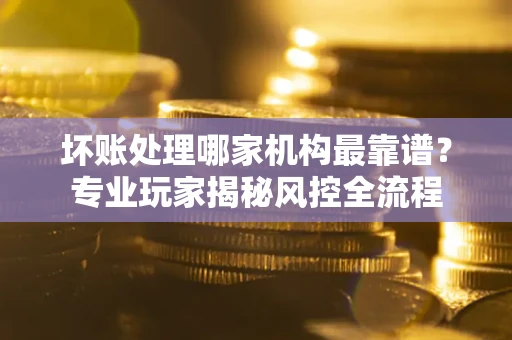 北京坏账处理哪家机构最靠谱？专业玩家揭秘风控全流程
