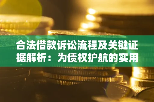 北京合法借款诉讼流程及关键证据解析：为债权护航的实用指南