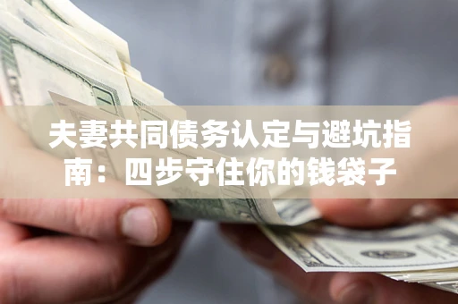 北京夫妻共同债务认定与避坑指南：四步守住你的钱袋子