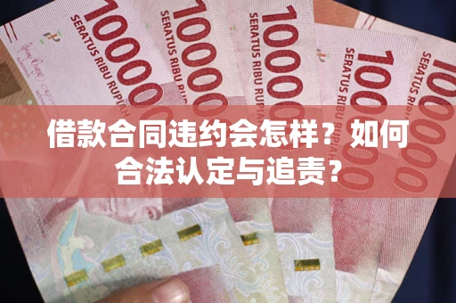 北京借款合同违约会怎样？如何合法认定与追责？
