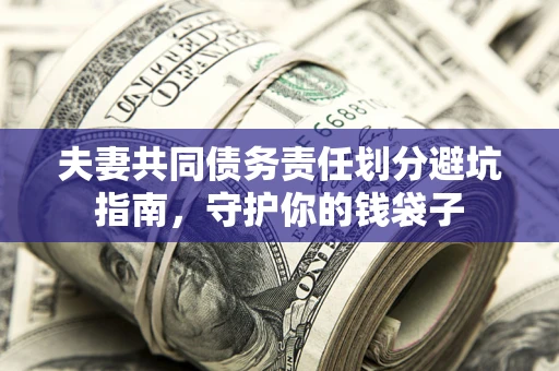 北京夫妻共同债务责任划分避坑指南，守护你的钱袋子