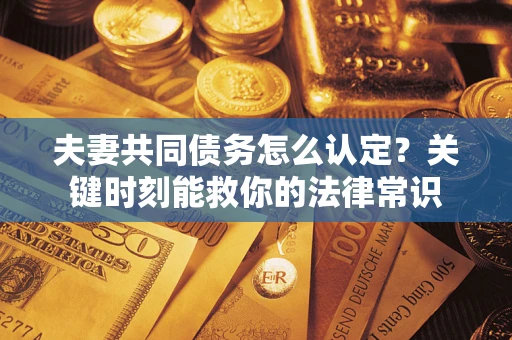 北京夫妻共同债务怎么认定？关键时刻能救你的法律常识